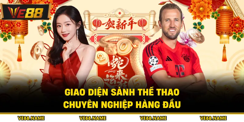 Giao diện sảnh thể thao chuyên nghiệp hàng đầu